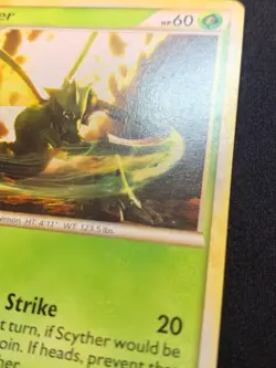SCYTHER - 36/90 - UNDAUNTED - POKEMON CARD - LP - Image 3