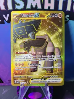 Ting-Lu ex 275/193 SV02: Paldea Evolved Gold Hyper Rare Pokemon Card - Image 1