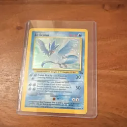 Pokemon Articuno Fossil 2/62 Holo Rare Unlimited English 1999 Card - Image 1