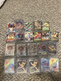 Pokemon TCG 21 Card Lot of Vmax/Vstars English Various Sets NM - Image 1