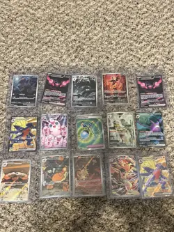 Pokemon TCG 15 Card Lot of Full Arts Various Sets English NM - Image 1