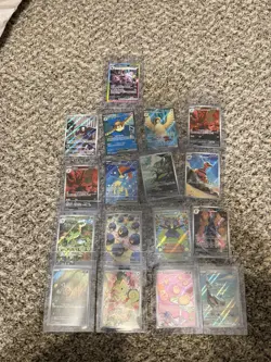 Pokemon TCG 17 Card Lot of Full Arts Various Sets English NM - Image 1