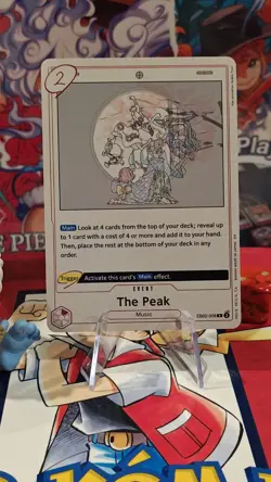 The Peak EB02-008 Foil Anime 25th Collection One Piece Card English - Image 1