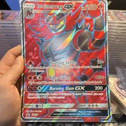 Pokemon Incineroar GX SM38 Promo Holo Oversized Light Play Jumbo Card - Image 1