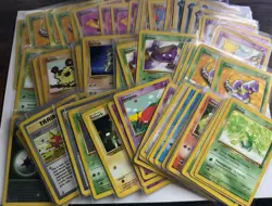 91 Card Pokemon TCG Lot! Team Rocket Unlimited Series, Vintage 2000 WOTC, LP/NM - Image 2
