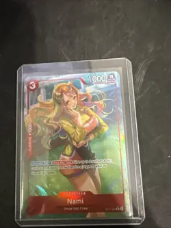 Nami ST21-009 One Piece TCG Gear 5 EX Deck Alt Art Foil Card NM Condition - Image 1