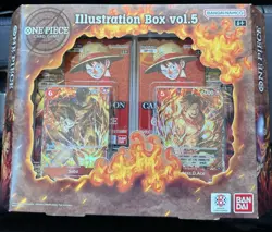 Bandai One Piece Card Game Illustration Box vol. 5, Brand New, Factory Sealed - Image 1