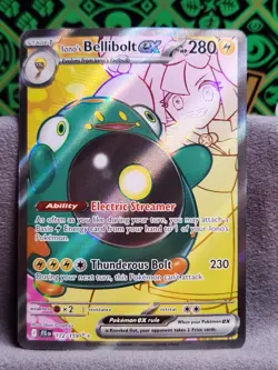 Iono's Bellibolt ex 172/159 Sv09: Journey Together Holo - Pokemon Card - Image 1