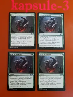 4x Feral Incarnation | M15 Magic 2015 | MTG Magic Cards - Image 1