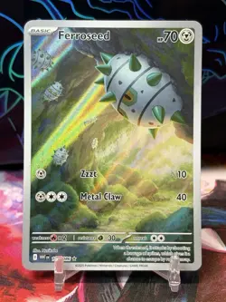 Pokemon TCG WHITE FLARE 2 Card Lot - Ferroseed 148 + Bouffalant ex 077 - Image 1