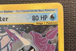 Pokemon TCG Cloyster Expedition Base Set Holo Rare Card 8/165 MP Condition - Image 4