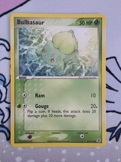 Pokemon TCG Fire Red & Leaf Green - Bulbasaur #55/112 - Common Non Holo Card - Image 1