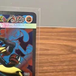 Pokemon TCG Mega Lucario EX 160/132 Ultra Rare Holo Card Mega Evolutions - Image 3
