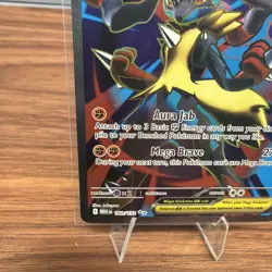 Pokemon TCG Mega Lucario EX 160/132 Ultra Rare Holo Card Mega Evolutions - Image 4