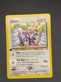 Lot Of 3 Vintage Pokemon Cards - 4 Neo Genesis 1st Ed Non Holo - Image 5