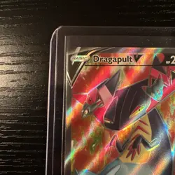 Dragapult V 183/192 Rebel Clash NM Full Art Ultra Rare Pokemon Card - Image 3