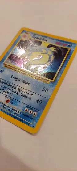 Pokemon Gyarados TCG Base Set Holo Card 6/102 Unlimited Rare NM - Image 2