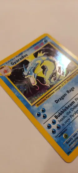 Pokemon Gyarados TCG Base Set Holo Card 6/102 Unlimited Rare NM - Image 5