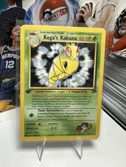 Kogas Kakuna 1st Edition 47 132 Gym Challenge 2000 Wotc Vintage Pokemon Card - Image 1