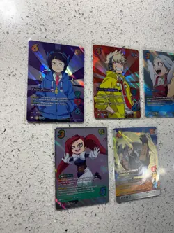 Universus Ryukyu Cards Lot (5) Jet Burn - My Hero Acdemia Foil Full Art - Image 2