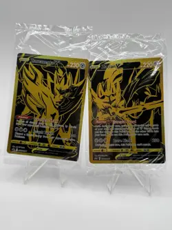 Zacian V SWSH076 SWSH: Sword & Shield Promo Cards Holo & Zamazenta v - Image 1