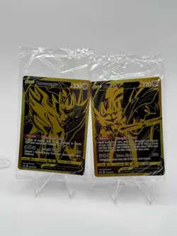 Zacian V SWSH076 SWSH: Sword & Shield Promo Cards Holo & Zamazenta v - Image 2