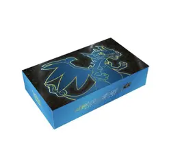 Pokemon Trading Card Game: Mega Charizard X ex Ultra-Premium Collection in hand - Image 1