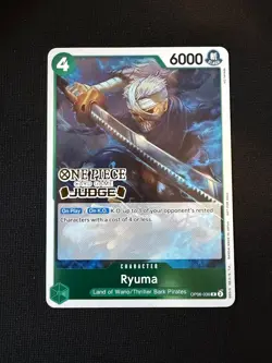 Ryuma (Judge Pack Vol. 4) OP06-036 One Piece Promotion Cards Foil - Image 1