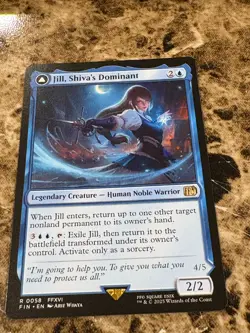 JILL, SHIVA'S DOMINANT Magic MTG Final Fantasy - Image 1