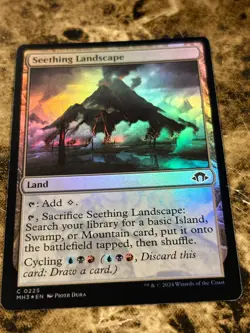 SEETHING LANDSCAPE Magic MTG Modern Horizons 3 Foil - Image 1