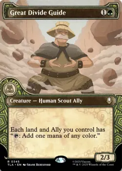 Great Divide Guide SHOWCASE Avatar: The Last Airbender Magic MTG NM - Image 1