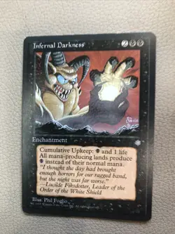 Infernal Darkness X1 Ice Age NM Cond See Pics Front/back - Image 1