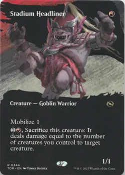 Stadium Headliner (Borderless) R Tarkir: Dragonstorm 344 NM MTG - Image 1