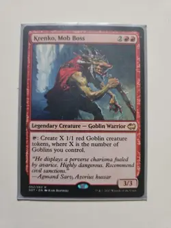 Krenko, Mob Boss 052/063 NM MTG - Image 4
