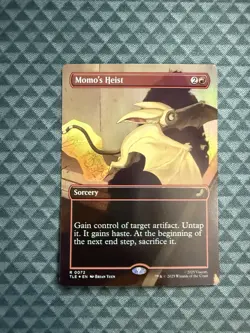 MTG Momo’s Heist #0072 Foil Borderless R Avatar: The Last Airbender: E-L (TLE) - Image 1
