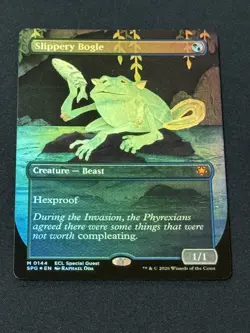 🌈 FOIL IN-HAND Multiple Slippery Bogle Borderless NM Ships ASAP Special Guest - Image 1