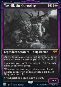 MTG Toxrill, the Corrosive (399/633) Innistrad Double Feature NM - Image 1