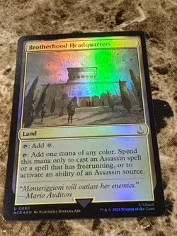 Magic The Gathering MTG Assassin's Creed - Foil - Mythic -Rare - You Pick - Image 5