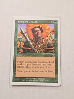 Rampant Growth - 7th Edition - LP - Common - Sorcery - MTG - Image 1