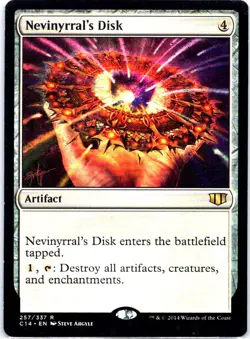 #257 Nevinyrral's Disk MTG Commander 2014 Rare - Image 1