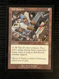 Kill Switch [Nemesis] - MTG Magic the Gathering - NM - Image 1