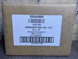 MTG Magic The Gathering Final Fantasy Commander Decks Sealed Case 4 Decks - Image 1