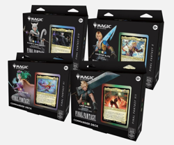 MTG Magic The Gathering Final Fantasy Commander Decks Sealed Case 4 Decks - Image 2