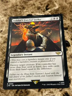 ISILDUR'S FATEFUL STRIKE Magic MTG Lord of the Rings LOTR - Image 1