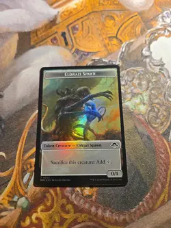 Eldrazi Spawn / Whale Token Foil MTG MH3 - Pack Fresh - - Image 1