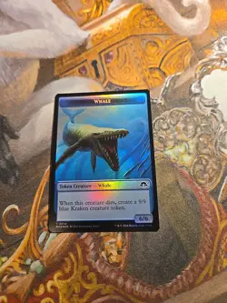 Eldrazi Spawn / Whale Token Foil MTG MH3 - Pack Fresh - - Image 2
