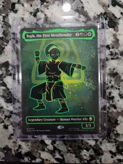 Toph, the First Metalbender (Neon Ink) Avatar: The Last Airbender Foil - Image 1
