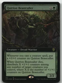 Quirion Beastcaller (Extended Art) foil R Dominaria United 417 LP - Image 1