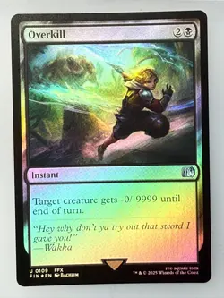 Magic the Gathering - Overkill Foil 109 - Image 1