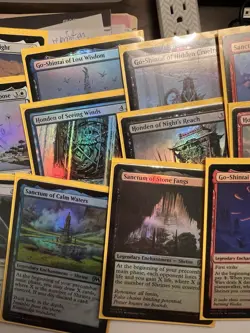 17 MTG Shrine FOIL Lot Honden, Sanctum, Go-Shintai, Extended, Life’s Origin - Image 5